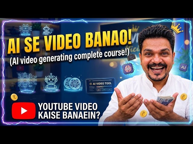 Sirf Ek Idea Se AI Video Banayein! Step-by-Step Tutorial 🎥✨#status 