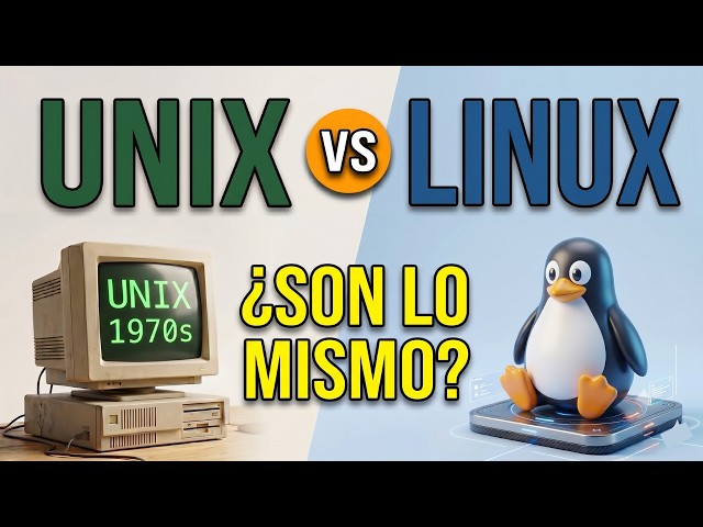 Diferencia entre UNIX y LINUX (Explicado para Principiantes)