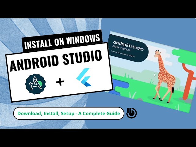 Android Studio & Flutter in Windows | Easy, Fast, Detailed