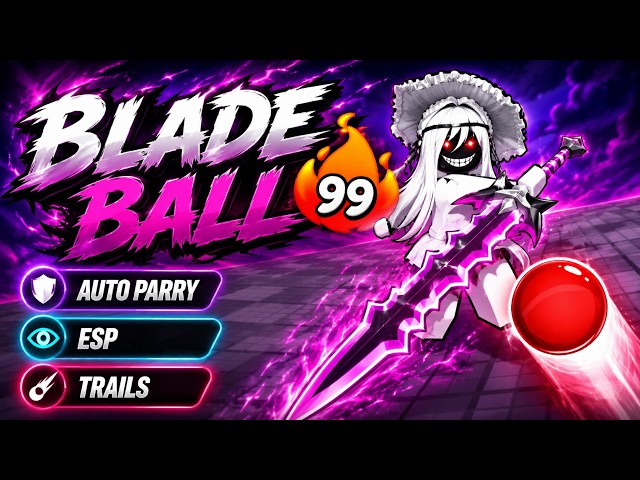 *NEW* Blade Ball Script Pastebin *2026* ( Auto Parry, Auto Clash, Trails )
