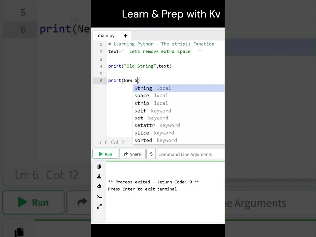 Python Strip() Function Explained - Trim Your Strings Like a Pro! - Use of Strip function in python
