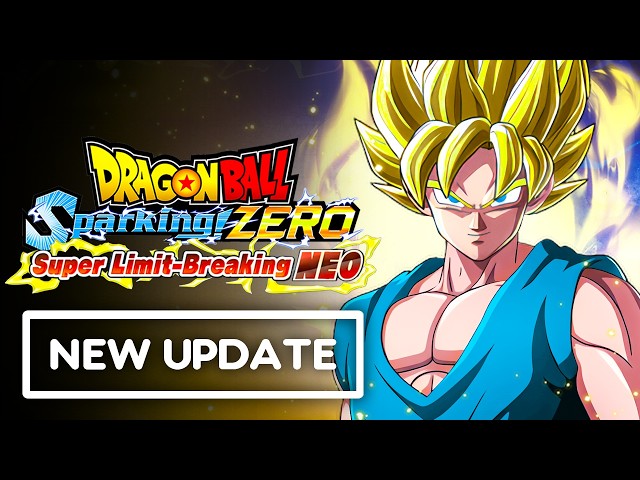 DRAGON BALL: Sparking! ZERO – New DLC Pack 4 Free Update!
