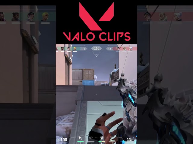 Shroud Ace with New Agent Clove on Ice Box - Valo Shorts 25 - VALORANT Stream Highlights