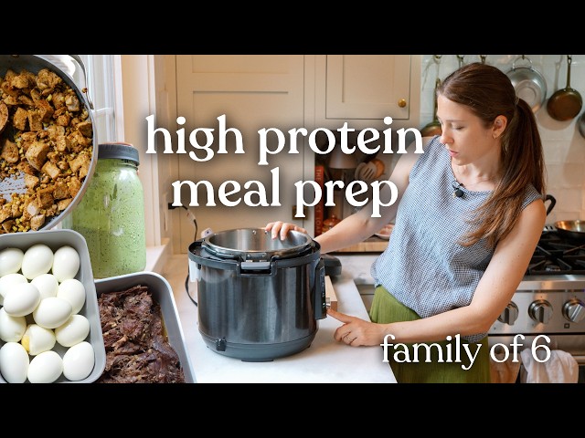 High Protein Meal Prep | Prep Smarter, Cook Faster