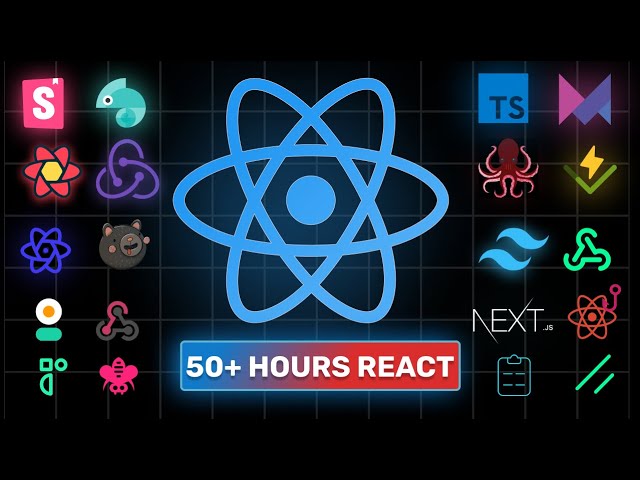 50+ HOURS REACT.JS 19 MONSTER CLASS