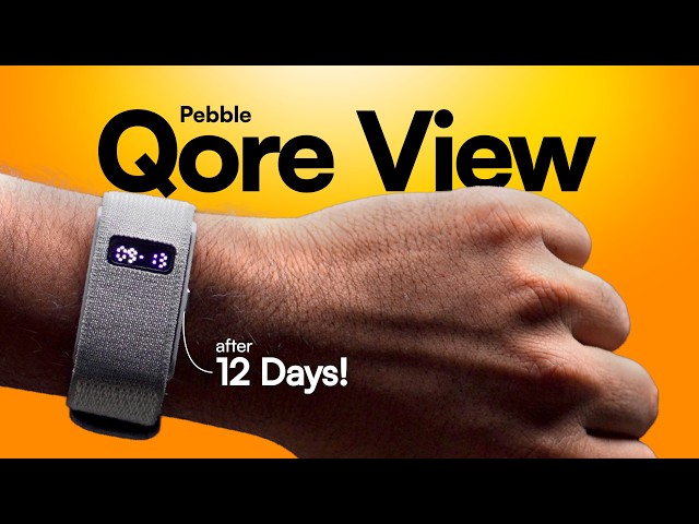 Pebble Qore View Smart Band | This Changes EVERYTHING!