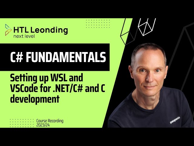 C# and .NET: Setting up WSL and VSCode for C# and C development