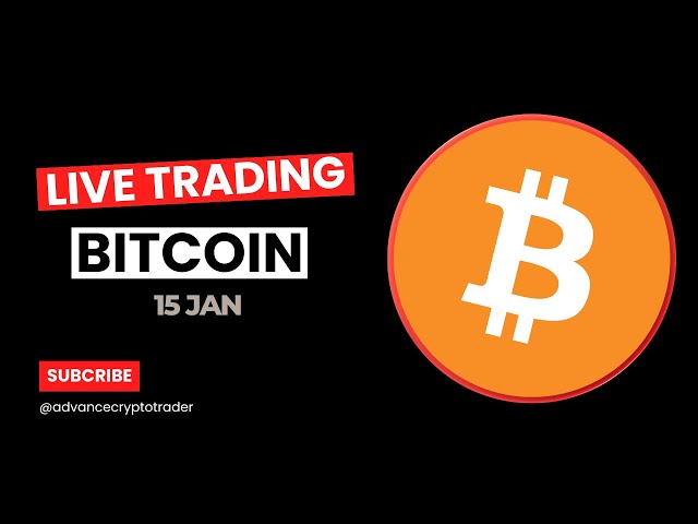 Crypto & Gold Analysis || Bitcoin Analysis || 15 JAN || Advance Crypto Trader - Vivek Yadav