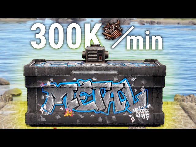 I Made The MOST OUTRAGOUES Automatic Sorting System in PvE Rust!