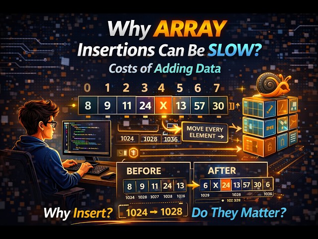 Why Array Insertions Can Be Slow