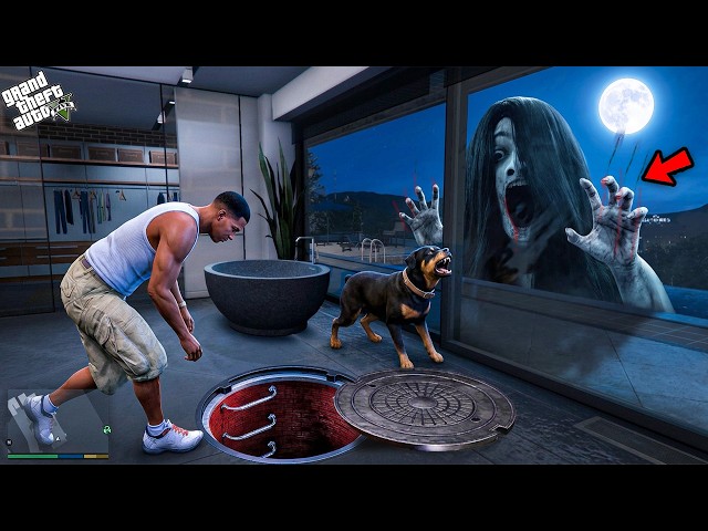 GTA 5 : Franklin Tried To Hide From GHOST in GTA 5 ! (GTA 5 mods)
