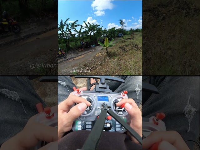 Latihan drone fpv #drone #dronefpv #dronefreestyle #fpv