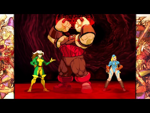 Marvel VS Capcom 2 - Rogue/Juggernaut/Cammy - 8 Star Difficulty Playthrough