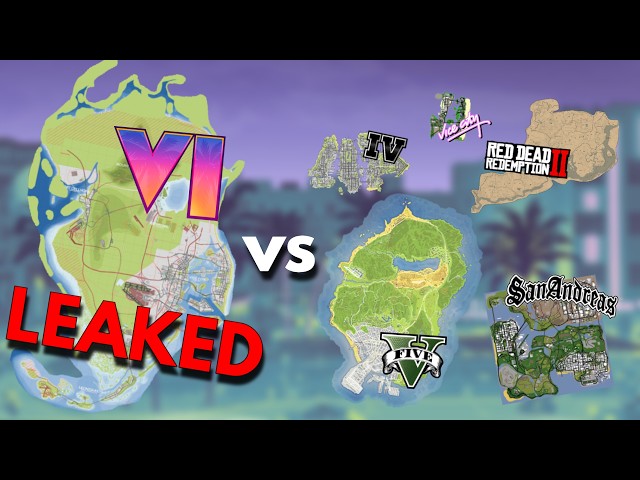 Old Rockstar Maps vs GTA 6 Map