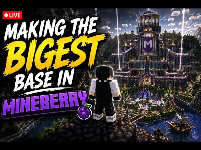 Making the biggest base in mineberry
