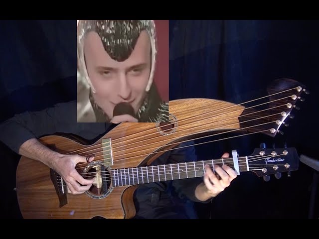 The 7th Element - Vitas - Harp Guitar Cover - Jamie Dupuis