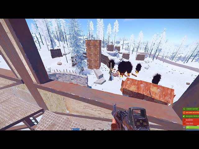 Rust 1vs10 Raid Defense at 9 AM..