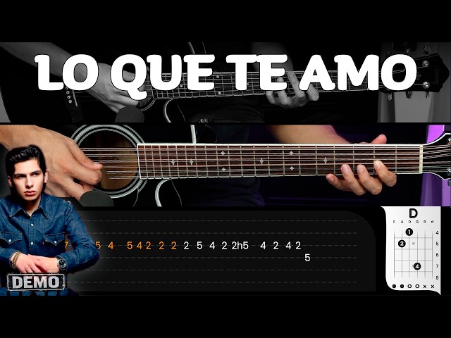 Lo Que Te Amo - Germán Crecer GUITARRA DEMO