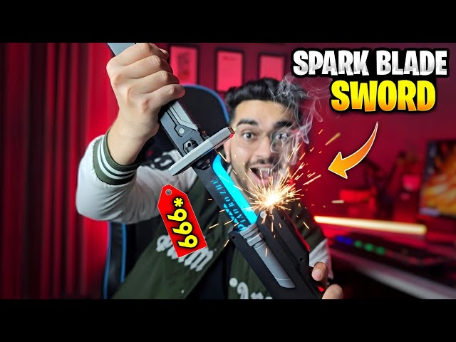 I Ordered The Most Trending Spark Blade Sword 🔥| Spark Blade Sword Unboxing & Review