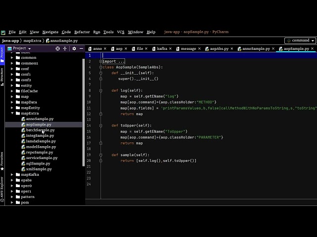 Auto source code generation for Java microservice
