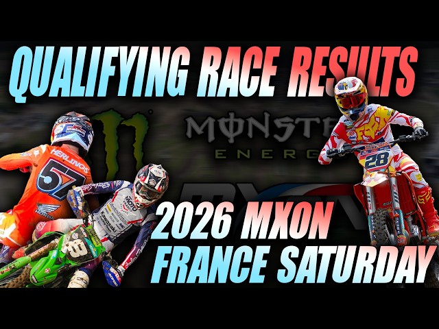 2026 Motocross of Nations | SATURDAY QUALIFYING RESULTS | Ernée, France