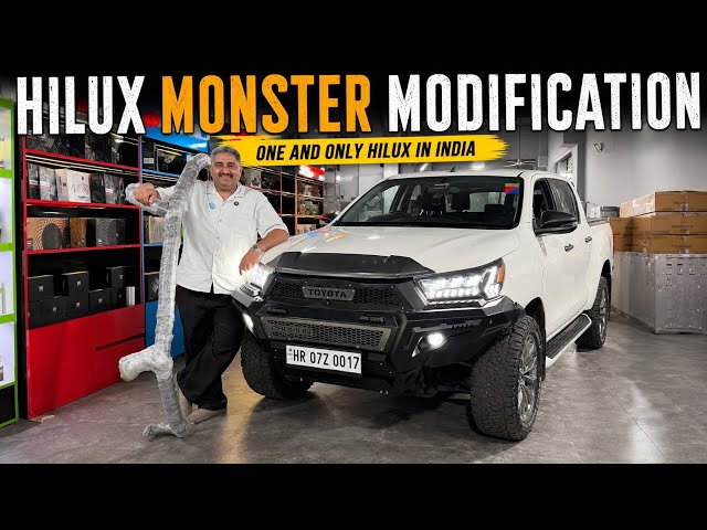 Hilux Monster Modification Done👍One and Only Hilux In India🇮🇳Toyota HILUX 2026| #toyota #hilux #4x4