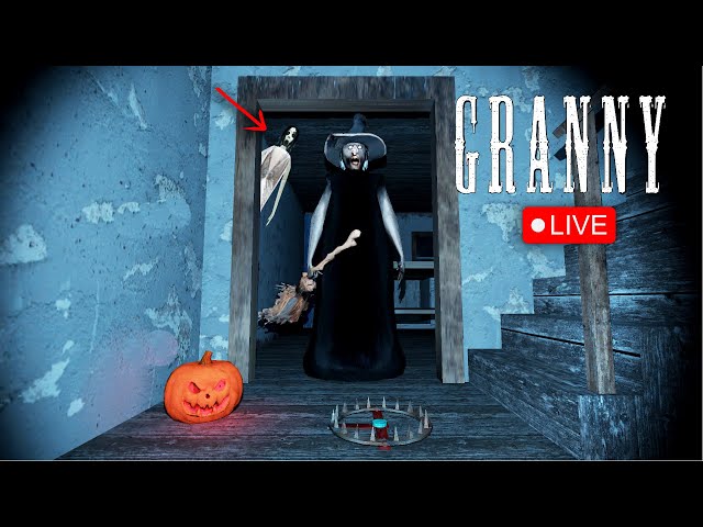 GRANNY LIVE GAMEPLAY || HORROR LIVE STREAM #shorts #granny #shortslive