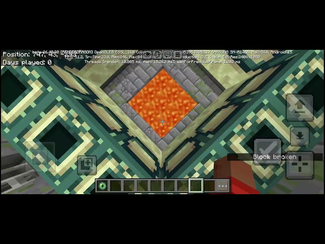 Minecraft wr creative speedrun bedrock 1:09