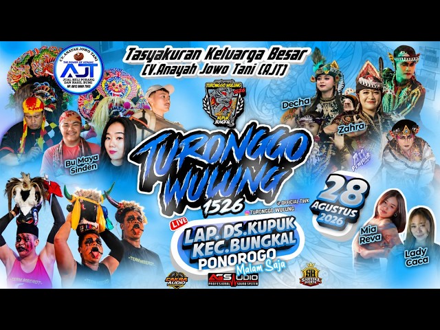 LIVE MALAM INI JARANAN TURONGGO WULUNG FT DECHA di lapangan bungkal ponorogo