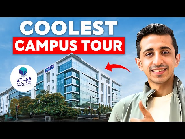 ATLAS SKILLTECH UNIVERSITY, MUMBAI | Full Campus & Hostel Tour 