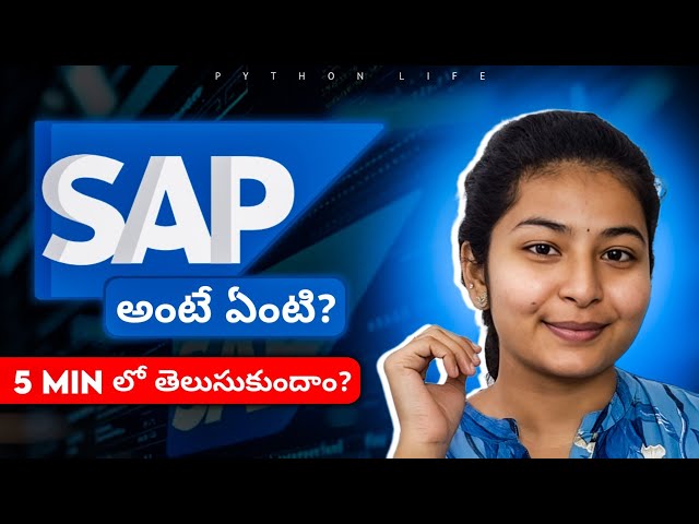 SAP అంటే ఏంటి? 5 min లో తెలుసుకుందాం