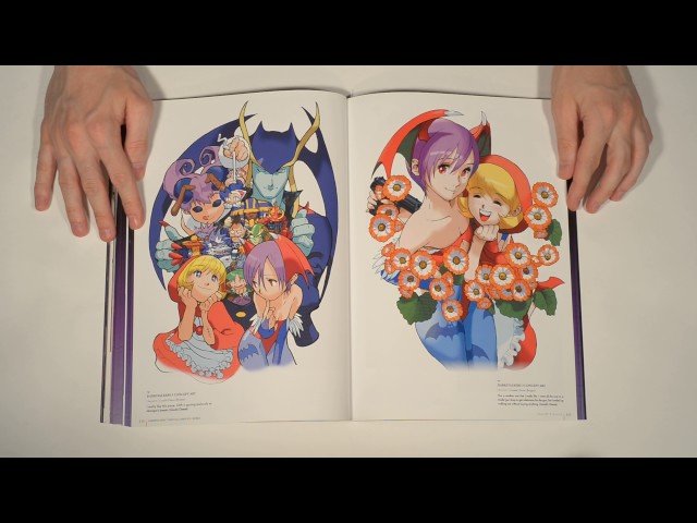 Darkstalkers Official Complete Works (Art Book)