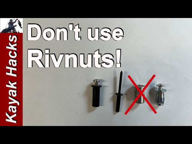 Fishing Kayak Fasteners: One Clear Loser — The Specs Don’t Lie