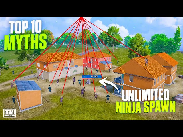 BGMI Naruto & Spider-Man 10 Myths Tested 😱 | Hidden Tricks & Secrets