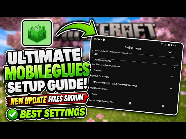 Best Updated Mobile Glues Settings For 2026 Fixes Sodium Mod