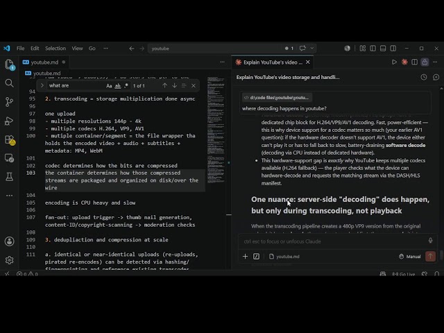 YouTube system design #overflowstackdeveloper