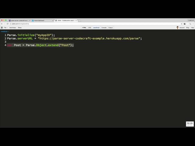 EP9 - Parse Server: How to define classes and create objects?