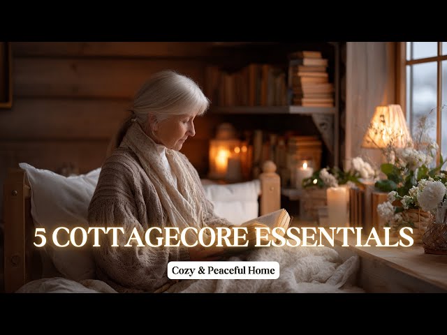 Cottagecore Home Guide 2025: 5 Must-Have Essentials for a Cozy, Tranquil & Chic Sanctuary