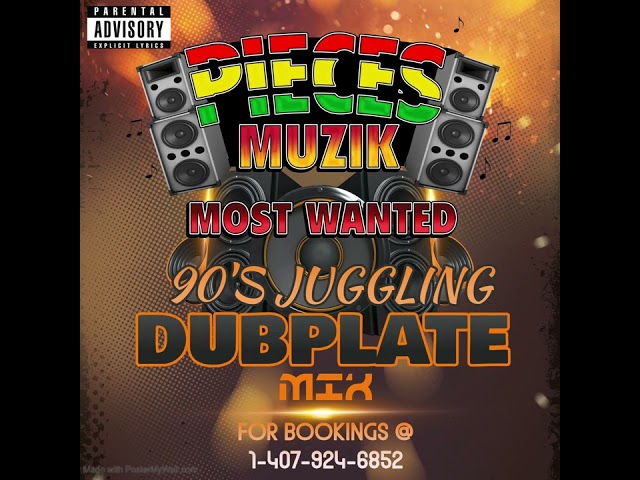 PIECES MUZIK 90'S JUGGLING DUBPLATE ROUND