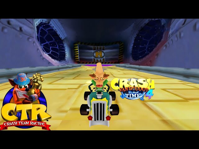 CTR Crash Team Racing: 30th Anniversary Custom Adventure & Its About Time Brio Custom Character Mod