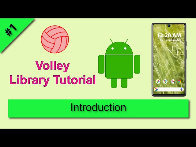 Volley Library Android Studio Tutorial, How to use Volley in Android Studio