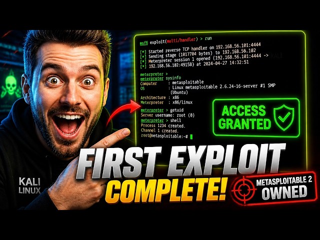 Metasploit Framework Tutorial Part 2 | msfconsole Commands & Penetration testing