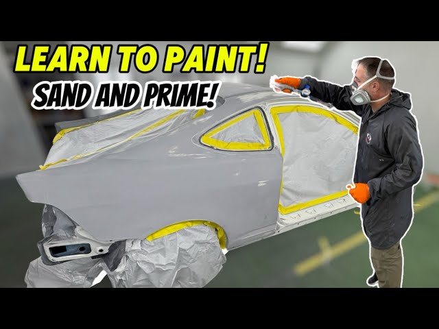 LEARN Professional Car Painting: How to Body Work, Sand and Primer Your Vehicle for Paint, Episode 2