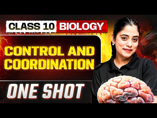 Control and Coordination in 1 Shot: FULL CHAPTER || Warrior 2026 || Class 10 Science Chapter 6