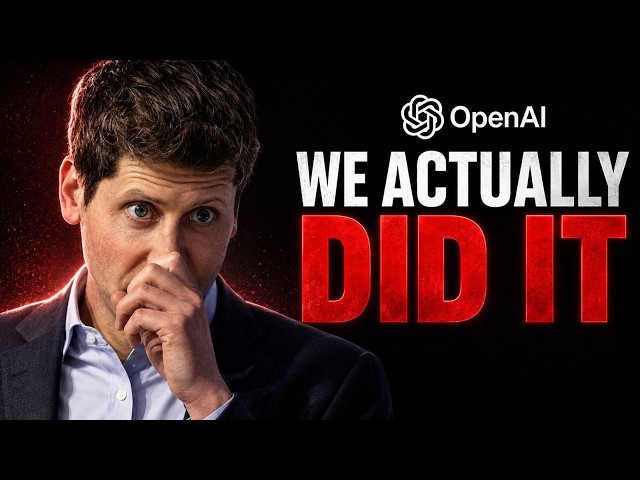 OpenAI Just Confirmed AGI Is Coming This Year