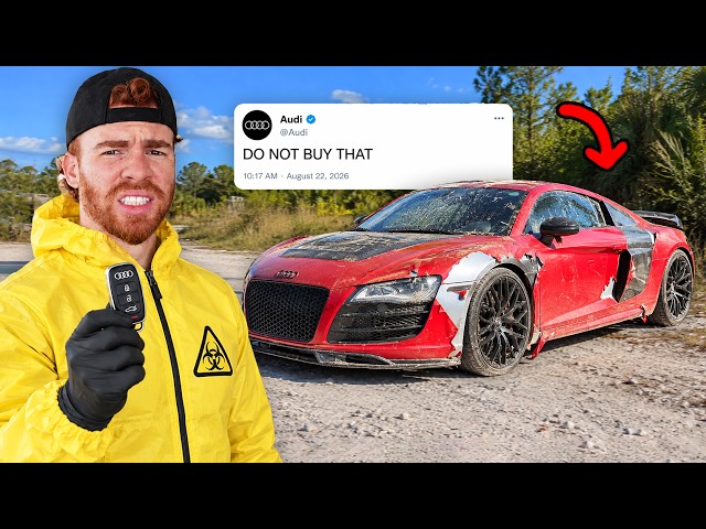 I BOUGHT the CHEAPEST Audi R8  and It's WORSE Than You Can Imagine..