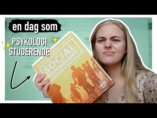 STUDIE VLOG FRA EN DAG SOM PSYKOLOGI STUDERENDE