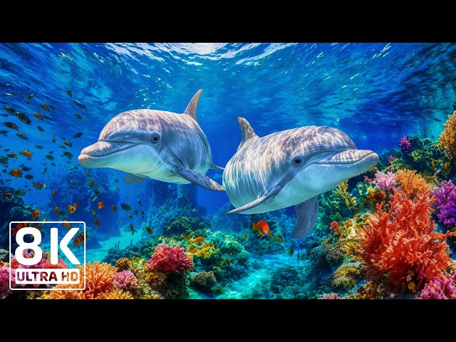Explore the Wonders of the Deep 8K 🌊 Beautiful Sea Creatures & Ocean Paradise