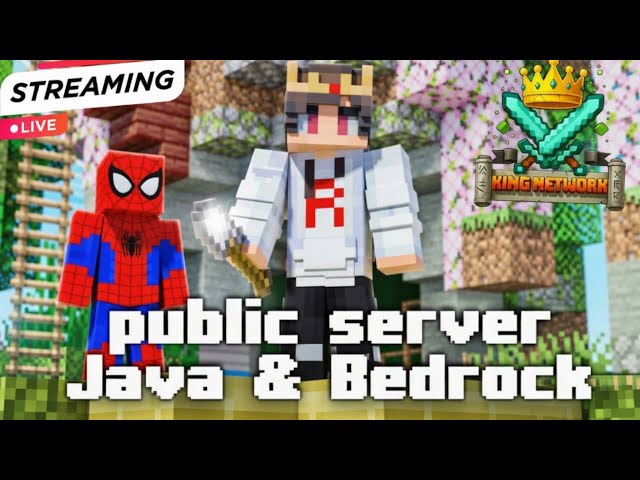 🔥 NEW SMP STARTED! | Playing on Kings Network SMP LIVE 👑