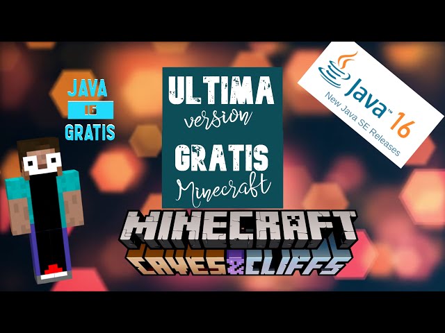 Como tener java 16 gratis y minecraft ultima versión 1.17 2021